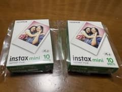 FUJIFILM instax mini インスタントフィルム 2箱セットのサムネイル