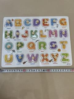 モンテッソーリ知育玩具　型はめパズル　木製パズル 【3枚セット】のサムネイル
