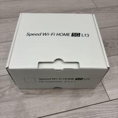 ZTE Speed Wi-Fi HOME 5G L13 本体 ホワイトのサムネイル