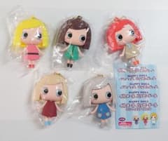 イルメール ハッピードール ラバーフィギュアマスコット 全5種類セット