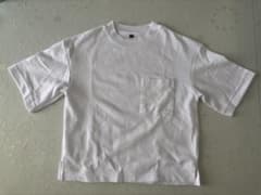 ポケット付きTシャツ ホワイト 120cm ワークマンのサムネイル