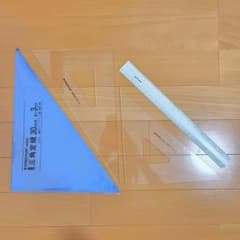 STAEDTLER DRAPAS 製図用 三角定規 直定規 セットのサムネイル