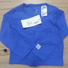 タグ付き新品PETIT BATEAU　カーディガン18mのサムネイル