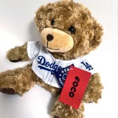 新品 公式 ドジャース 18番山本由伸選手 テディベア - メルカリ