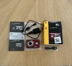【美品】KODAK PIXPRO FZ55 レッド デジタルカメラ 箱 充電器付のサムネイル