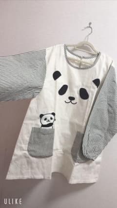値下げ★保育エプロンセット♡パンダ.コアラのサムネイル