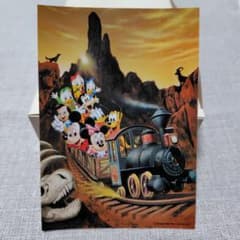 東京ディズニーランド ポストカード ビッグサンダー・マウンテンのサムネイル