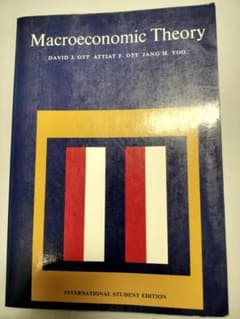 Macroeconomic Theory International Editiのサムネイル