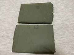 【デッドストック】米軍 US パップテント シェルターハーフ1986年製 2枚 デッドストック】米軍 US パップテント シェルターハーフ1986年製 2枚