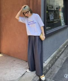 CHAOPANIC TYPY タックボリュームワイドスラックスのサムネイル
