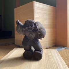 特大⭐️大黒天 木彫り像 七福神 木彫刻 縁起物 商売繁盛 古美術 骨董品 招福 大黒天 大黒様 大国主 商売繁盛 大国主命 天部 木造 仏像 七福神
