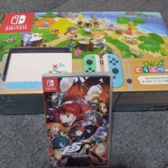 Switch あつまれ どうぶつの森セット＋ペルソナ5 ザ・ロイヤル☆美品 Switch あつまれ どうぶつの森セット＋ペルソナ5 ザ・ロイヤル☆美品