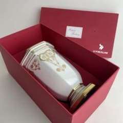 Le Porcellane 金彩 蓋付 花瓶 飾り壺 - メルカリ