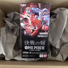 テープ付き・新品未開封 ワンピース 決戦の刻 1BOX - メルカリ