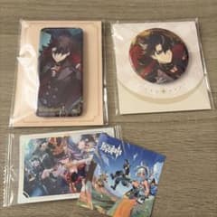 原神 リオセスリ 缶バッジ スクエア缶バッジ セットのサムネイル
