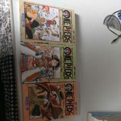ONEPIECEマンガ１〜３巻のサムネイル