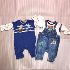ミキハウス ロンパース 80 長袖のサムネイル