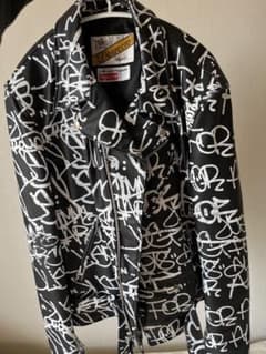 supreme Schott COMME des GARCONSレザージャケット - メルカリ