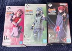 NARUTO-ナルト- 一番くじ B賞サクラC賞 カカシ E賞サソリ 3体セット NARUTO-ナルト- 一番くじ B賞サクラC賞 カカシ E賞サソリ 3体セット