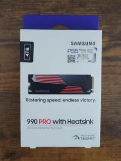 Samsung 990 PRO 4TB SSD ヒートシンクモデル