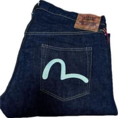 極希少品】旧EVISU Lot.2000 No.1 Tiger セルビッジ刺繍 - メルカリ
