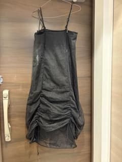MOUSSY キャミワンピース ブラック FREEのサムネイル