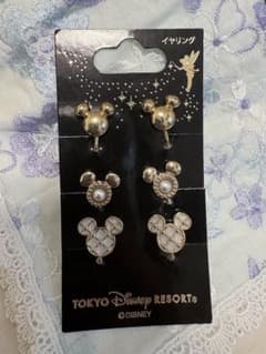 東京ディズニーリゾート ミッキー イヤリング 3点セットのサムネイル