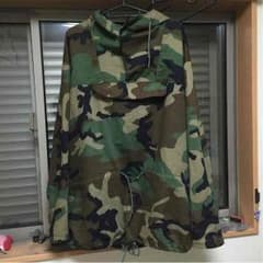 MADE IN USA 軍物 アノラックパーカー 迷彩のサムネイル
