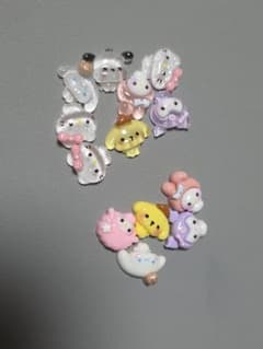ネイルパーツ デコパーツ 高品質サンリオキャラクター クリアノーマルセット② - 2