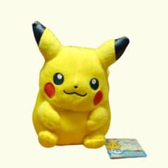 希少/タグ付】ポケモン 10周年 2007年 映画限定 ピカチュウ ぬいぐるみ