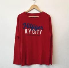 Suchmos様専用 TOMMY HILFIGER ロンT 古着 赤のサムネイル