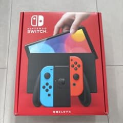 Nintendo Switch 有機ELモデル 青/赤 ドック付きのサムネイル
