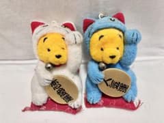ディズニーストア くまのプーさん 招き猫 ぬいぐるみ 人気運 恋愛運 希少 レア ディズニーストア くまのプーさん 招き猫 ぬいぐるみ 人気運 恋愛運