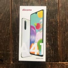 Galaxy A41 ホワイト 64 GB docomoのサムネイル
