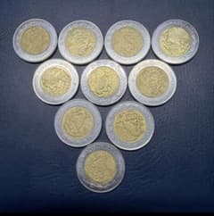 メキシコ 5ペソ硬貨 10枚 旧硬貨外国コインまとめ - メルカリ