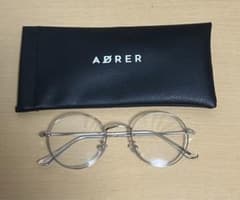ADRER ラウンドフレームサングラス クリアのサムネイル