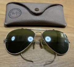 c*g様 Ray-Ban B&L ヴィンテージ サングラス ゴールドのサムネイル