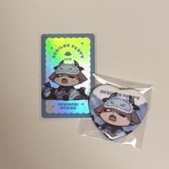 でびるんぱ〜てぃ〜 キラキラカード シュガー缶バッジ でびでびでびるのサムネイル