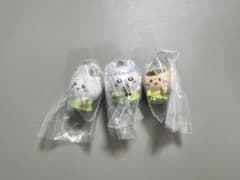 Chiikawa Mascot 3-Piece Set　Momonga　Chestnut bun