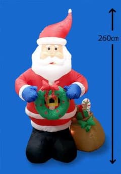 特大サイズ　エアーディスプレイ・ＮＥＷサンタ　JOA-174