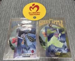 Mrs. GREEN APPLE 클리어 파일 & 스티커 2점 세트