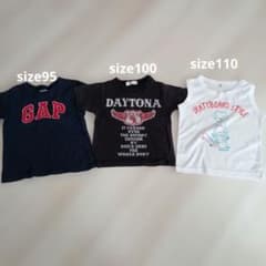 BabyGap他 キッズTシャツsize95から110 3枚セットのサムネイル