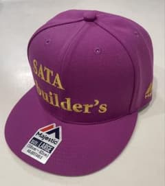 佐田ビルダーズ博多総本部】 限定キャップ XJ紫塗装記念 - メルカリ