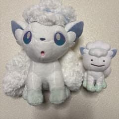 ポケモンセンター アローラロコン ・メタモン ぬいぐるみ 2点セット