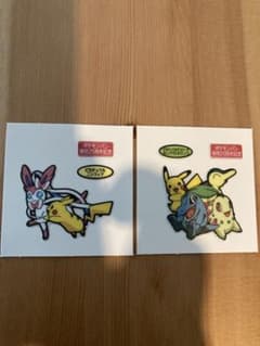 ポケモンパン　シール　25周年記念　2枚セットのサムネイル