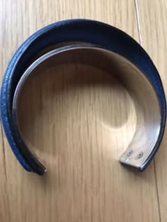 エルメス バングル 廃番品 青 革のサムネイル