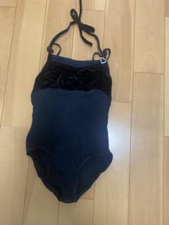 M*y様 黒いベルベットレオタードのサムネイル