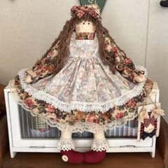 ハンドメイド　カントリードール　カントリー雑貨　置物　インテリアのサムネイル