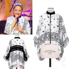 sacai 新品 レア！バンダナ キモノスリーブ ブラウス サイズ1 - メルカリ