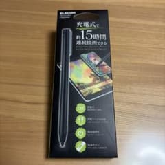ELECOM アクティブタッチペン P-TPACST02BK ブラックのサムネイル